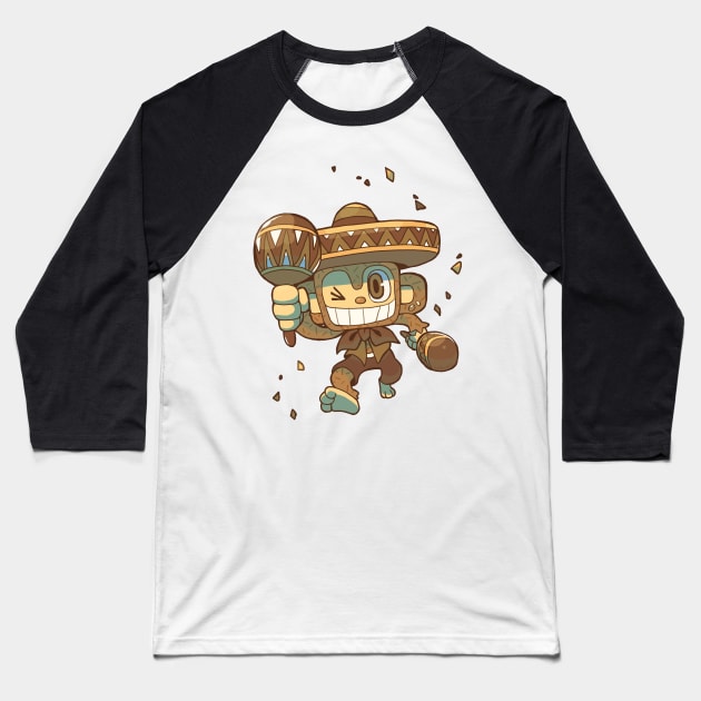 Samba de Amigo Baseball T-Shirt by Mikoto